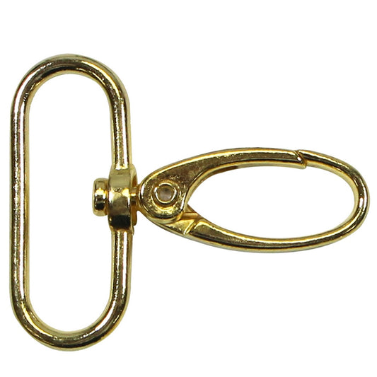 Swivel Clasps - 32mm (1 1/4″) - Gold - 2 pcs.