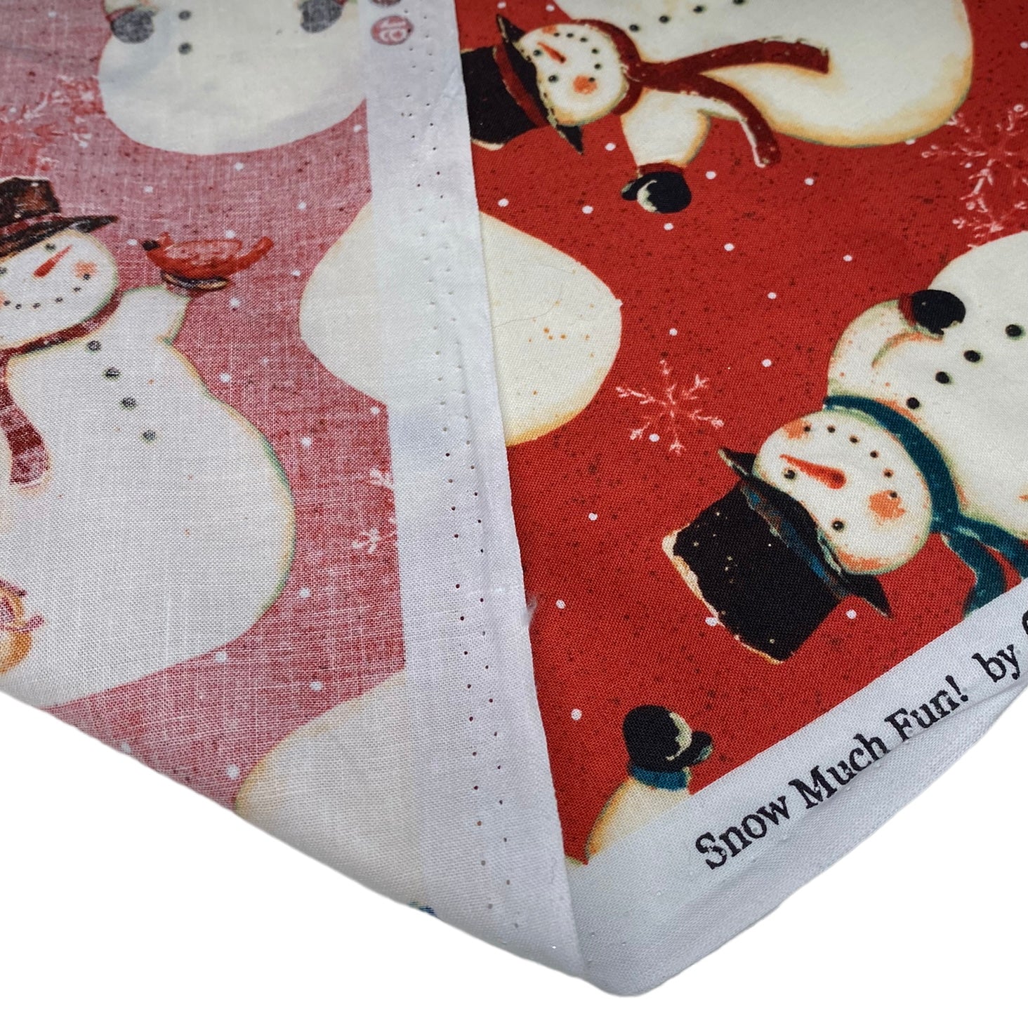 Quilting Cotton - Snow Much Fun - Red