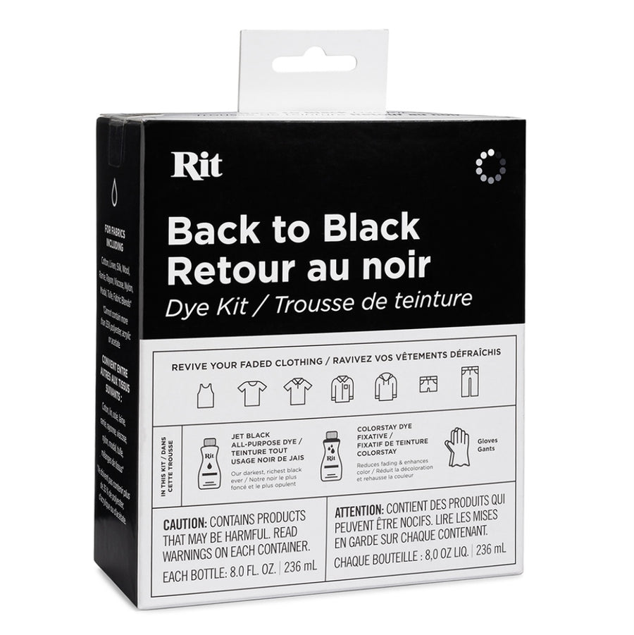 RIT Back to Black Dye Kit