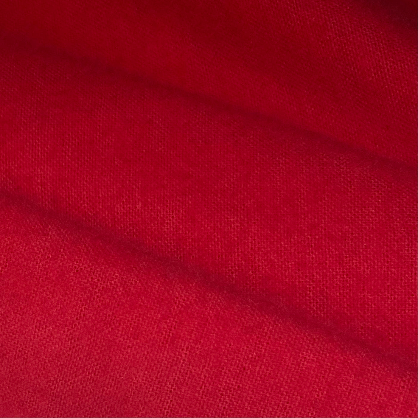 Cotton Flannel - Red