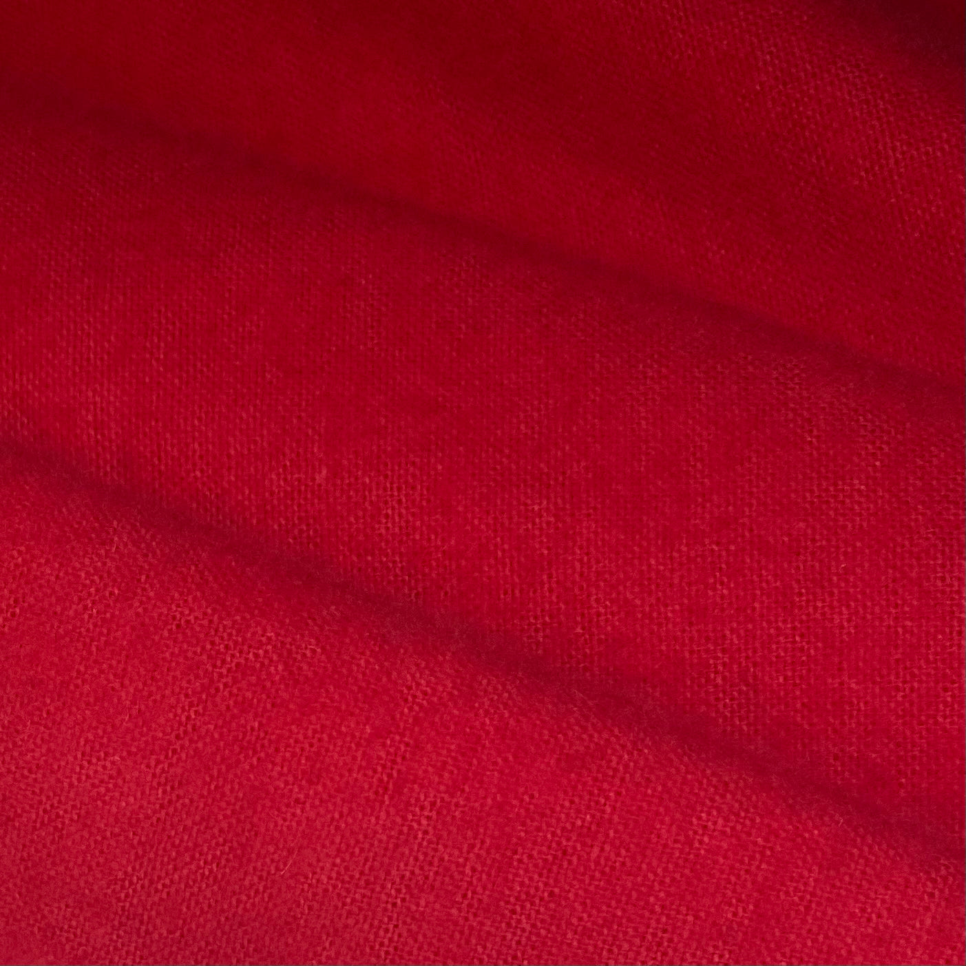 Cotton Flannel - Red