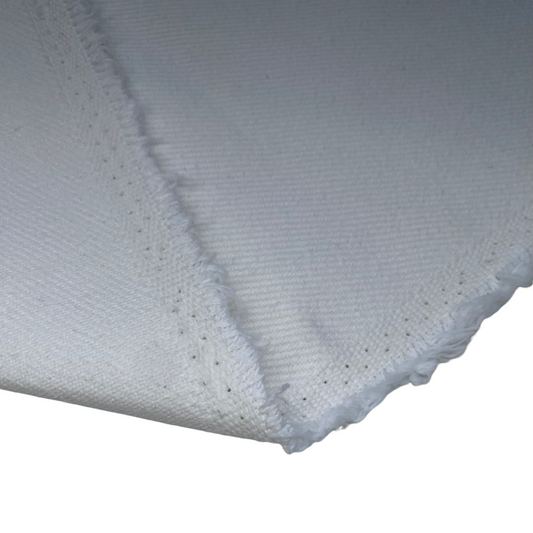 Twill Cotton Canvas - 14oz - 58“- Soft White