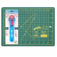 Cutting Mat 9”x 12” & 28mm Rotary Cutter Starter Kit