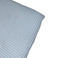 Cotton Waffle Weave - Unwashed - Light Blue
