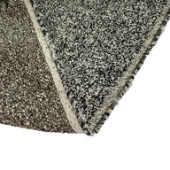 Cotton Upholstery - Designer Remnant - Black/Ivory
