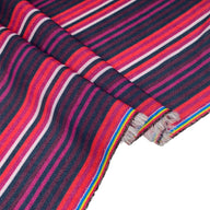 Striped Lightweight Polyester Crêpe - 60”