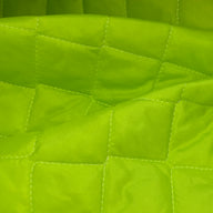 Quilted Nylon - Square - Neon Yellow