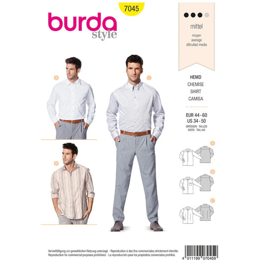 Shirt Pattern - 7045