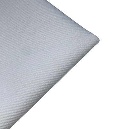 Twill Cotton Canvas - 14oz - 58“- Soft White