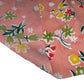 Floral Ribbed Lightweight Polyester - 44” - Pink