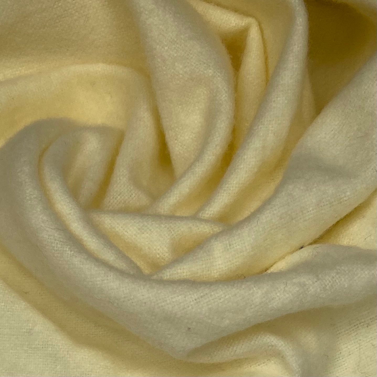 Cotton Flannel - Light Yellow