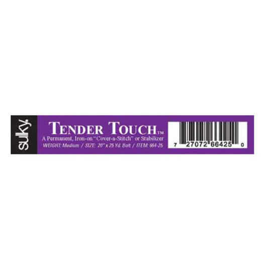 Tender Touch - White - 20” -  By the Yard