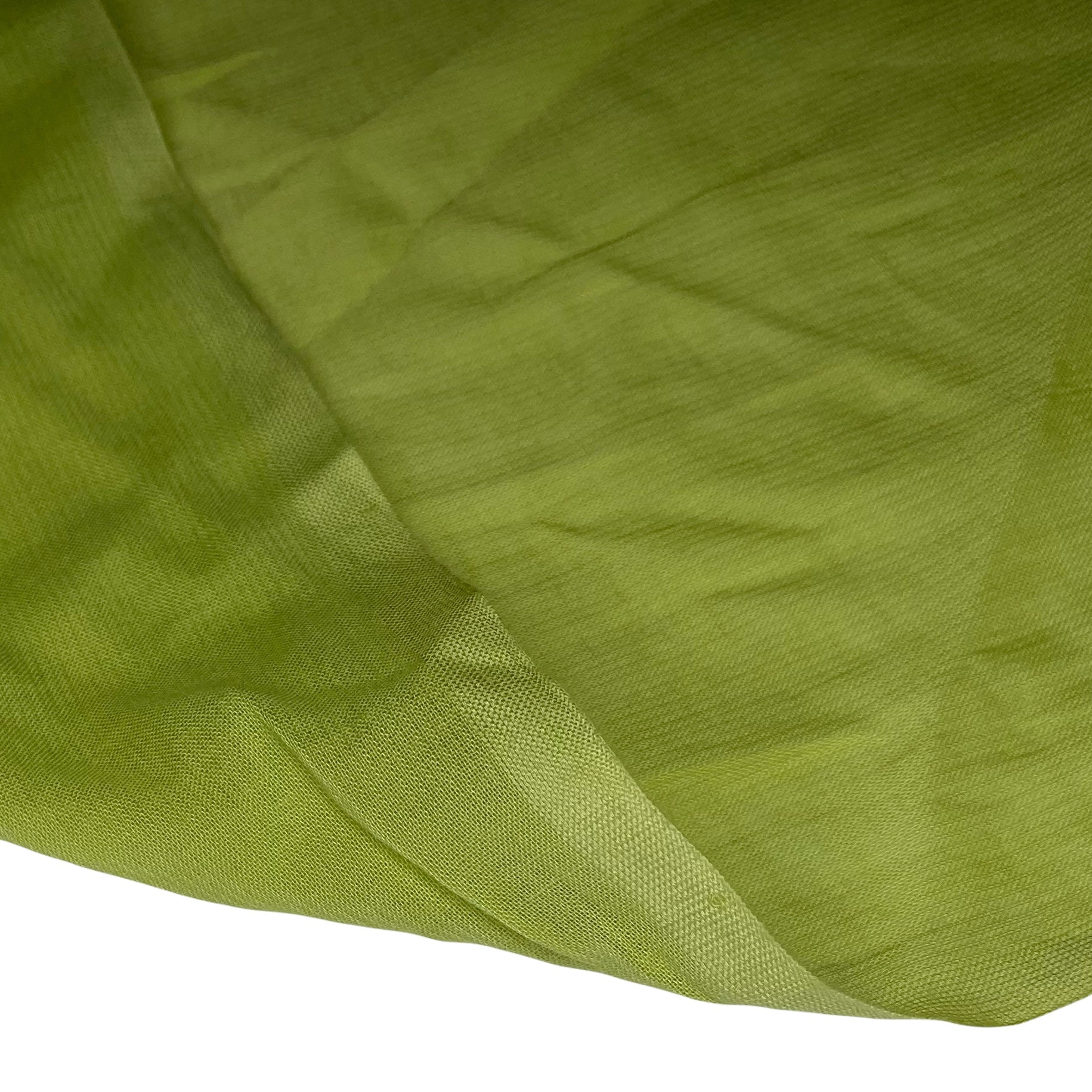 Cotton/Silk Voile -  Green Apple