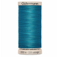 Cotton Hand Quilting 50wt Thread - 200m - Forest