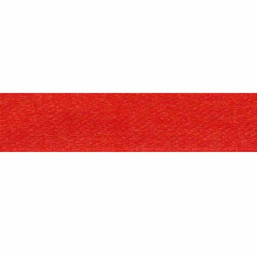Double Sided Satin Ribbon - 10mm x 3m - Red