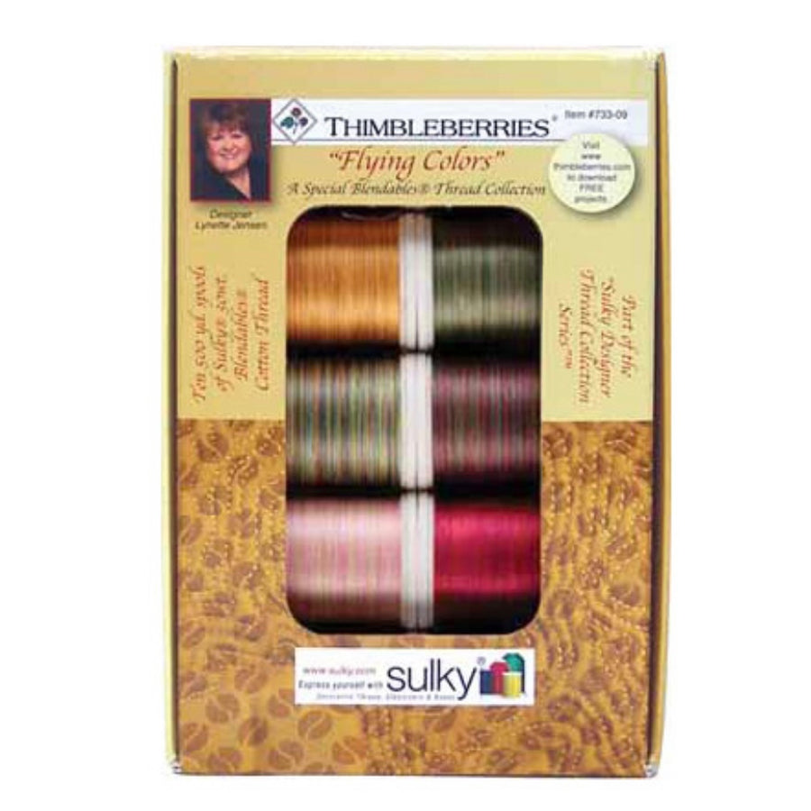 Thimbleberries ″Flying Colours″ - Cotton Blendables Thread Collection