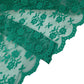 Floral Corded Lace with Scalloped Edges - Green