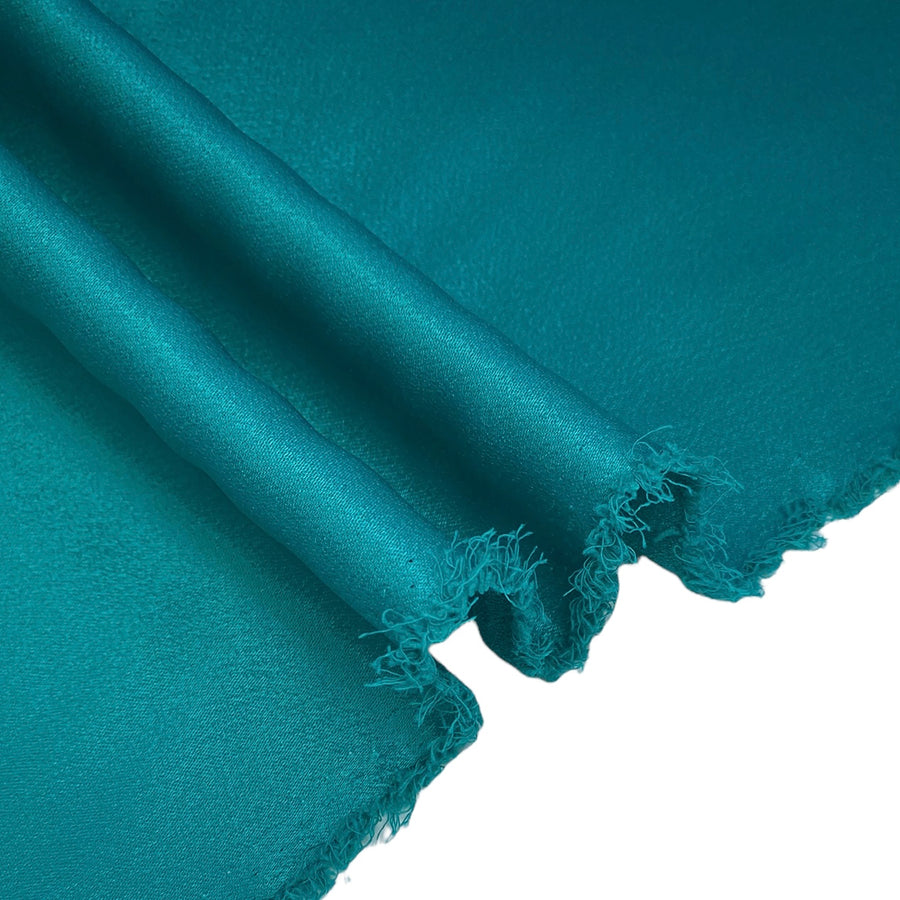 Polyester Crepe Back Satin - 60” - Teal