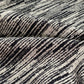 Patterned Upholstery - Designer Remnant - Black/Ivory