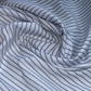 Striped Cotton - 44” - White/Grey