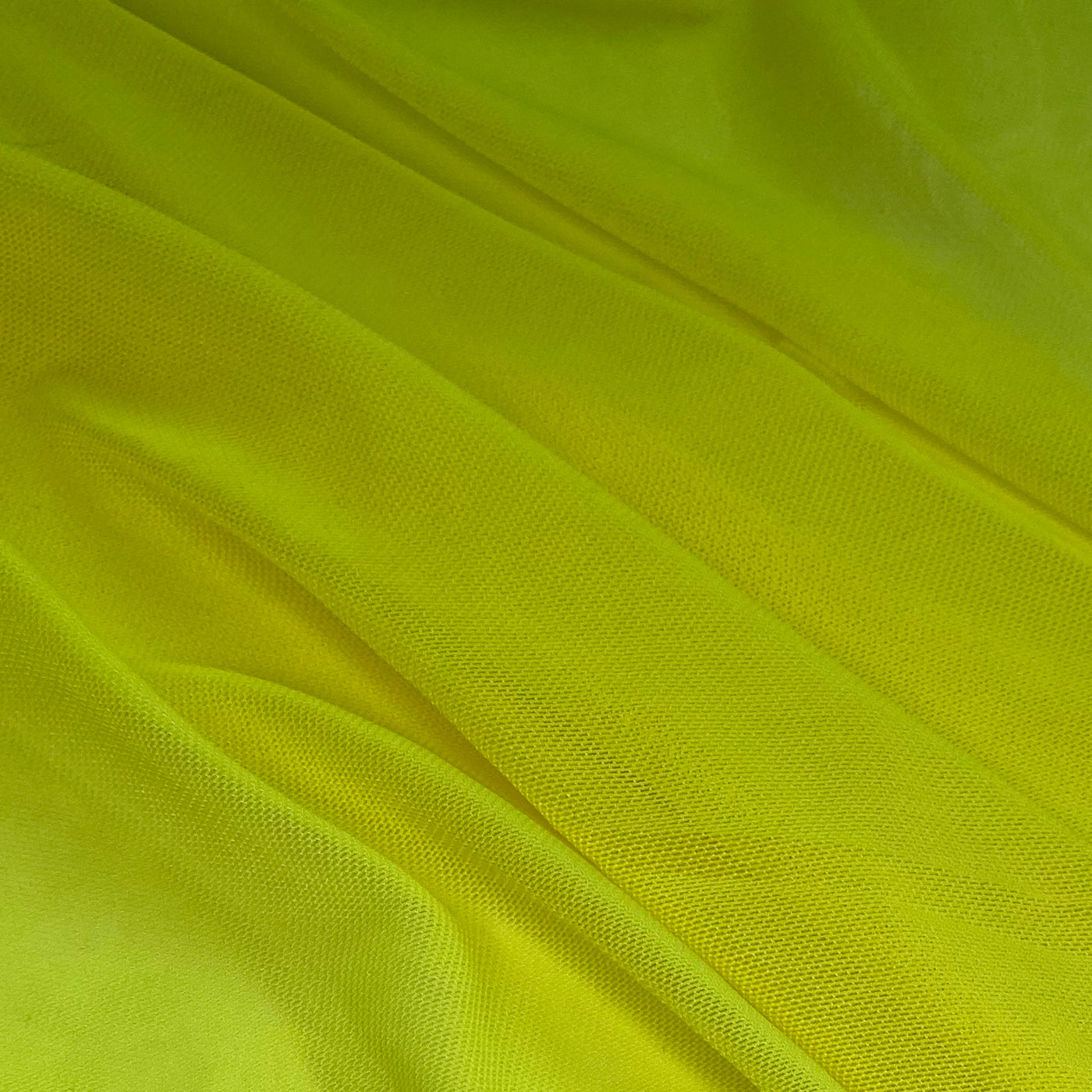 Stretch Nylon Mesh - Bright Yellow