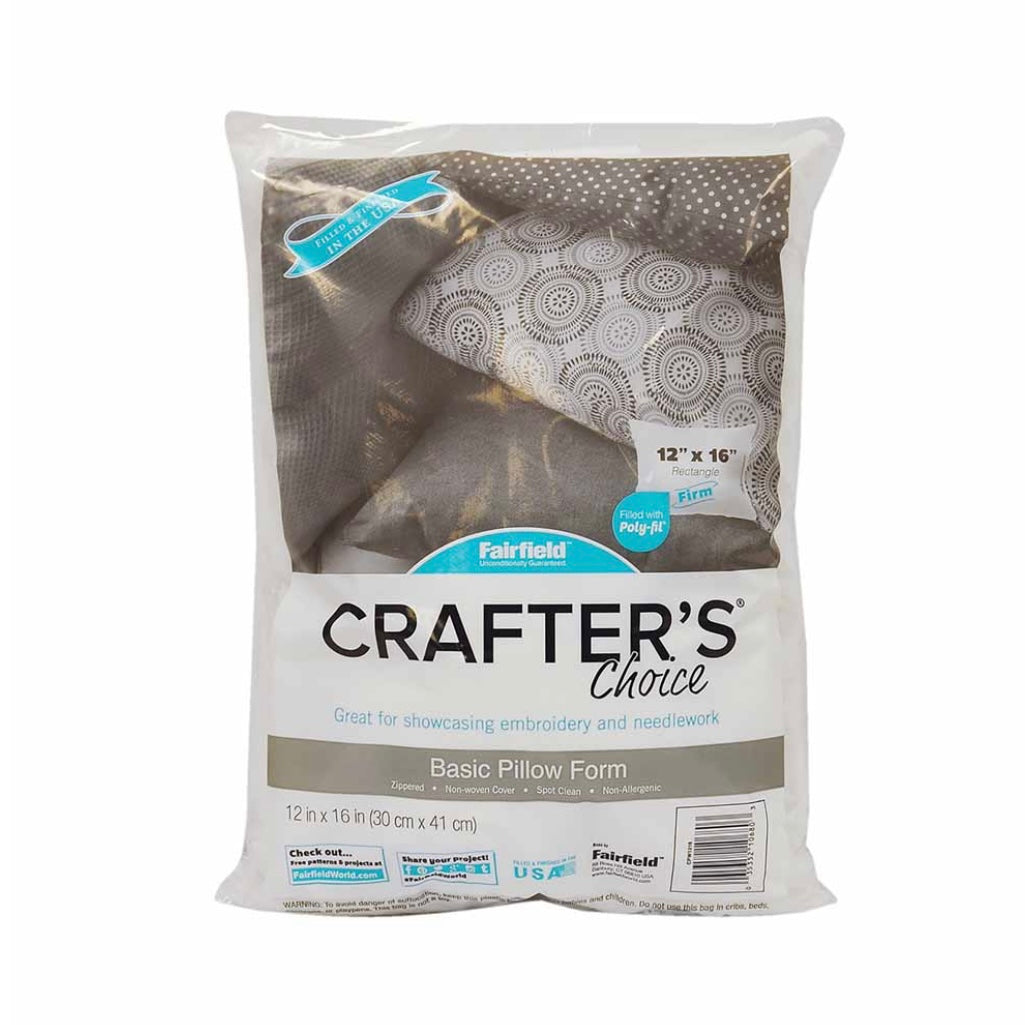 Crafter’s Choice Pillow Form - 12″ x 16”