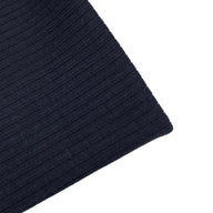 Cotton Rib Knit - Black - Remnant