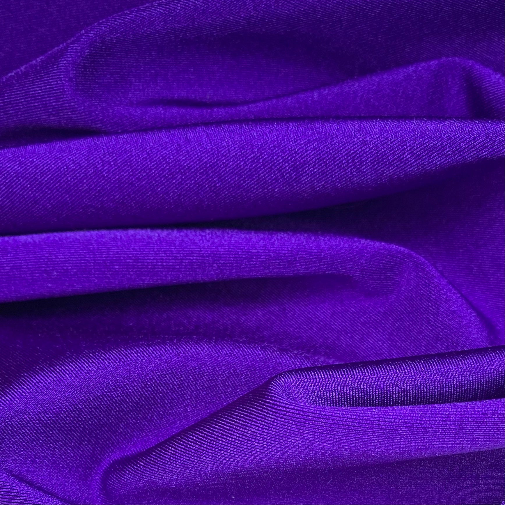 Shimmer Nylon Spandex- 62” - Purple