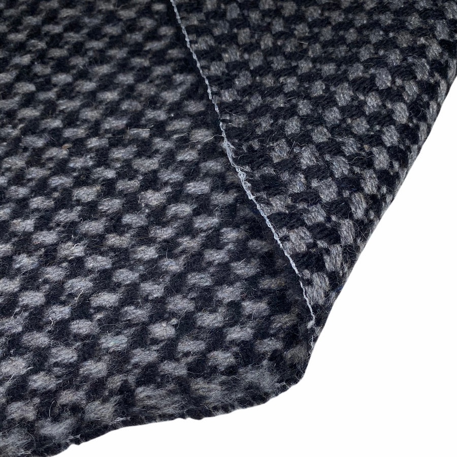 Wool Coating - Black/Grey