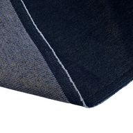Cotton Twill Denim - 8oz - Black/Gold