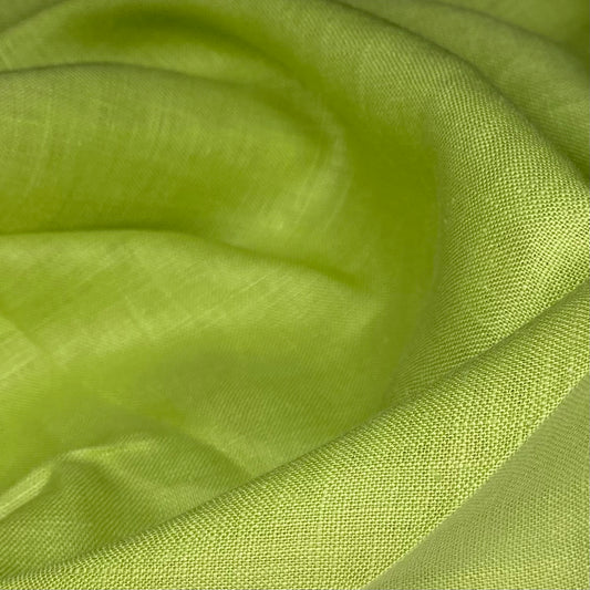 Linen - 5 oz - Apple Green - Remnant