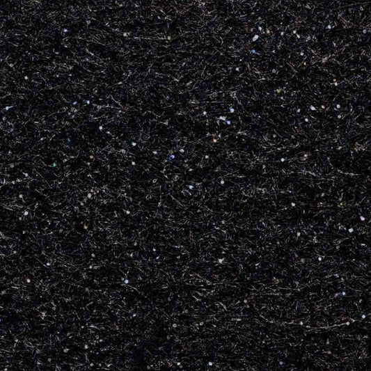 Multi-Coloured Glitter Craft Felt - 72” - White