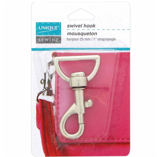Swivel Hook - 25mm (1″) - Silver - 1pc