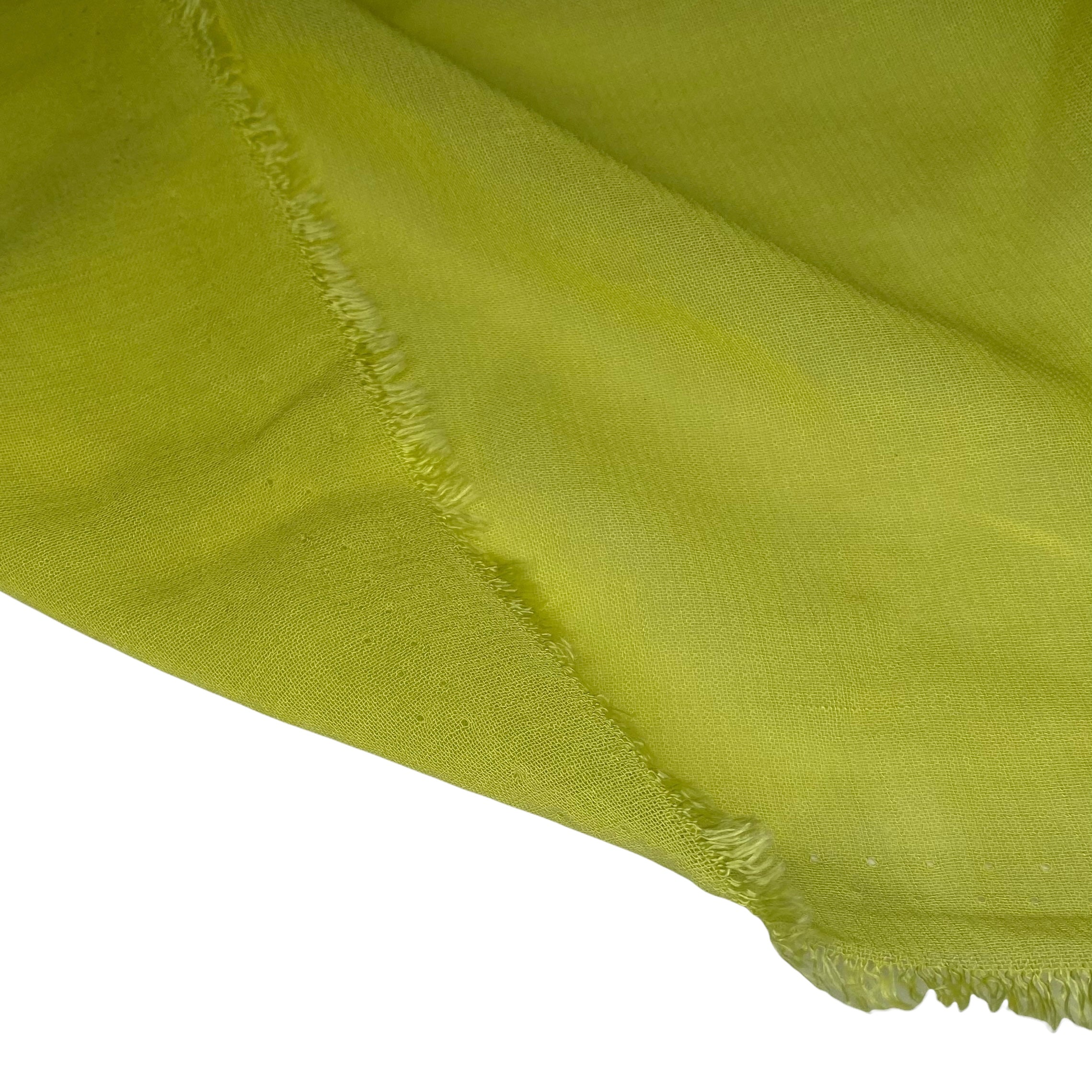Cotton/Silk Voile - Lime