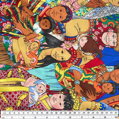 Quilting Cotton - World Mothers