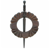 Shawl Pin - Wood - 3 1/8”