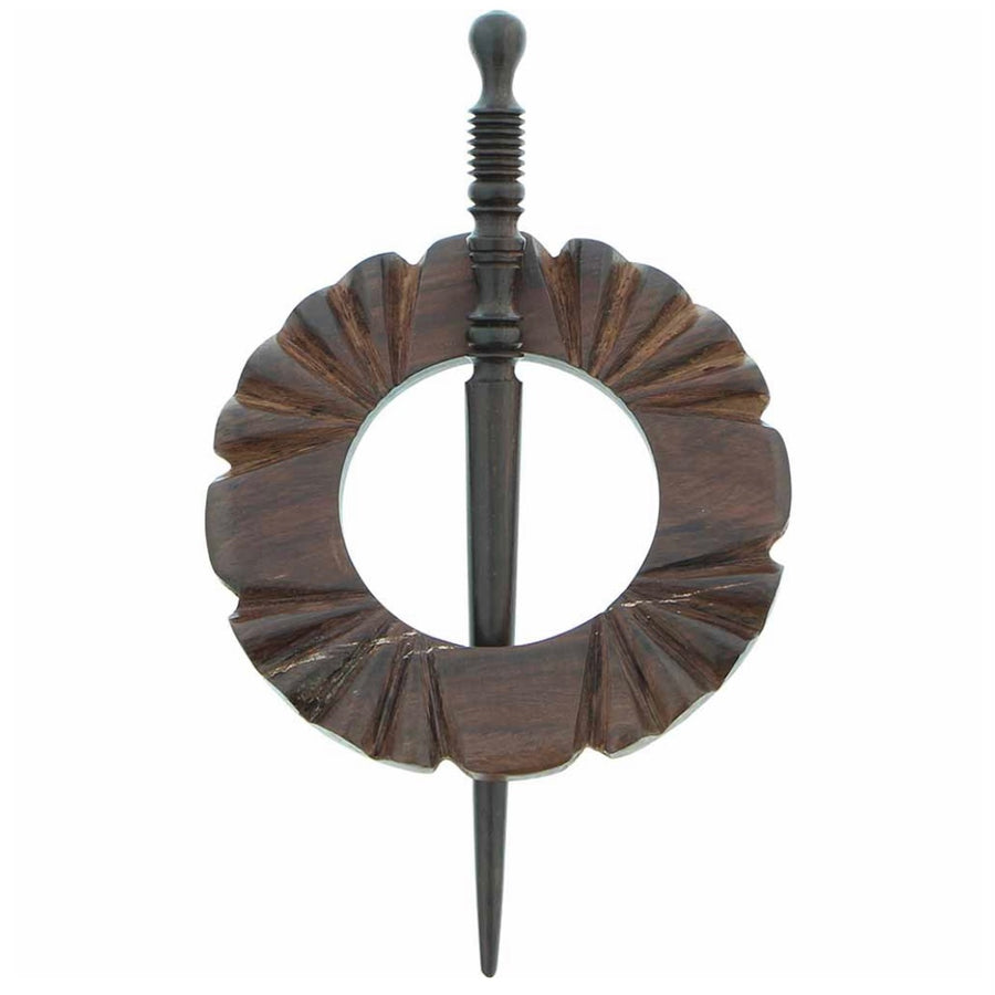 Shawl Pin - Wood - 3 1/8”