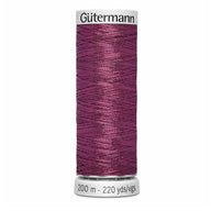 Dekor Metallic Thread - 200m - Brilliant Pink