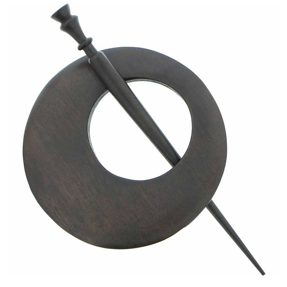 Shawl Pin - Wood - 3 1/8”