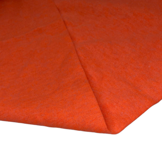 Tubular Cotton Jersey - Heathered Neon Orange