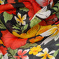 Printed Polyester Chiffon - Aloha Print - Red/Yellow/Black
