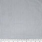 Striped Cotton - 44” - White/Grey