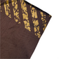 Striped Silk Shantung - Red/Gold