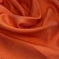 Polyester Shantung Satin - 48” - Orange/White