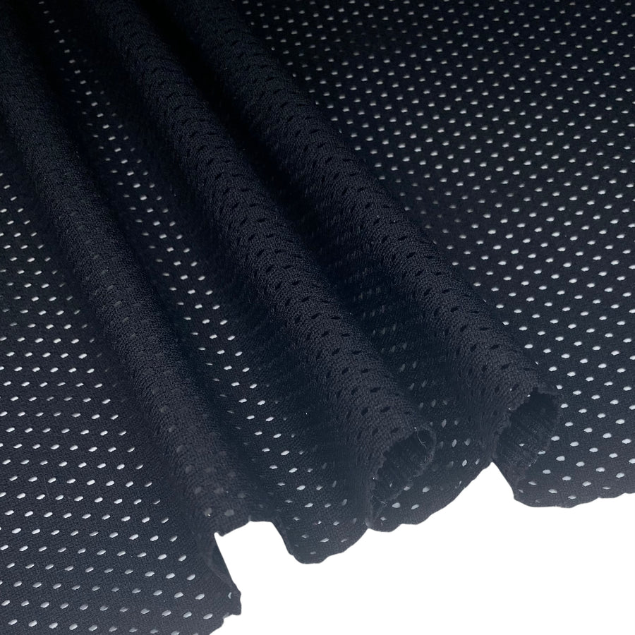 Athletic Jersey Mesh - Black