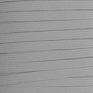 Braided Elastic - 6mm - By the Yard - White