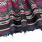 Woven Polyester - Striped Aztec  - Pink / Black