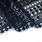 Guipure Lace - 19” - Black