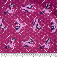 Quilting Cotton - My Little Pony - Purple