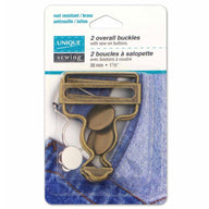 Overall Buckles - 2 pcs - Silver - 25mm